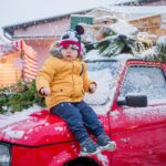 Bajkowy kiermasz świąteczny w Dobrzeniu Małym. Pierwszy raz od lat w śniegu! [GALERIA]