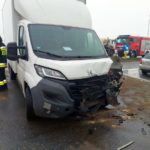 Trzy pojazdy zderzyły się w Rogowie Opolskim