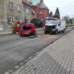 Wypadek na ul. Księdza Jerzego Popiełuszki w Opolu
