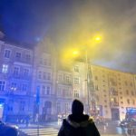 Pożar w kamienicy w centrum Opola
