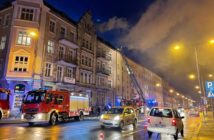 Pożar w kamienicy w centrum Opola