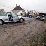 Trzy samochody zderzyły się w Zawadzie