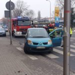 Trzy samochody zderzyły się w centrum Opola