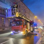 Pożar w kamienicy w centrum Opola