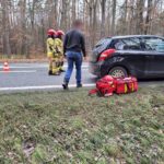 Wypadek na trasie Opole – Nysa. Jedna osoba została ranna