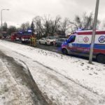 Trzy samochody zderzyły się na ul. Ozimskiej w Opolu. Jedna osoba zabrana do szpitala