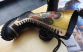 Buty STEEL prosto spod pędzla Gilewicza. Jedyne takie na świecie. WOŚP w Opolu