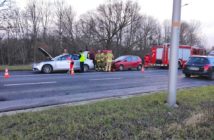 Dwa samochody zderzyły się na ul. Wrocławskiej w Opolu