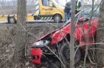 Wypadek w Rudnikach. 54-latka zabrana do szpitala