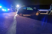 Wypadek w Przysieczy. Kierowca wjechał w barierki