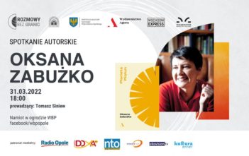 Oksana Zabużko. Ukraińska pisarka spotka się czytelnikami w WBP