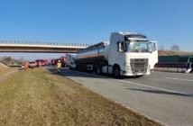 Wypadek na autostradzie A4 na 228 km w kierunku Katowice. Na miejscu lądował śmigłowiec LPR