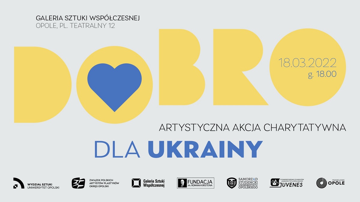 „Dobro” – artystyczna akcja charytatywna dla Ukrainy