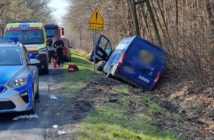 Wypadek w miejscowości Kup. Jedna osoba poszkodowana