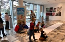 Warsztaty rysunkowo-malarskie dla przedszkolaków w Galerii Sztuki Współczesnej w Opolu