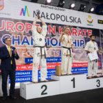 Dobrzeniacy na mistrzostwach Europy w karate. Ponad 30 podopiecznych dopingowało ich w Tarnowie [GALERIA]