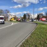 Zderzenie bmw z oplem na skrzyżowaniu w Opolu