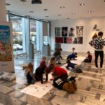 Warsztaty rysunkowo-malarskie dla przedszkolaków w Galerii Sztuki Współczesnej w Opolu