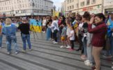 Nasz krzyk dla Ukrainy na opolskim placu Wolności