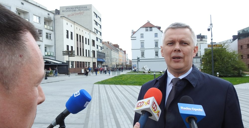 Tomasz Siemoniak w Opolu: o wojnie, armii i inflacji