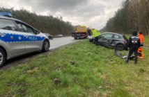 Wypadek na autostradzie A4. Na miejscu lądował śmigłowiec LPR