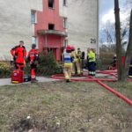 Pożar mieszkania na osiedlu Dambonia w Opolu. Jedna osoba nie żyje