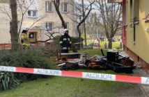 Pożar mieszkania na osiedlu Dambonia w Opolu. Jedna osoba nie żyje