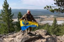 Ryszard Druch w Parku Yellowstone