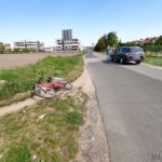 Potrącenie rowerzysty na skrzyżowaniu ulic Górnej i Wygonowej w Opolu