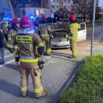Zderzenie mercedesa z volkswagenem na placu im. Konstytucji 3 Maja w Opolu