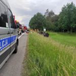 Audi zderzyło się z busem na obwodnicy Opola. Pięć osób poszkodowanych. Droga jest zablokowana