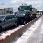 Karambol na autostradzie A4. Zderzyło się 6 pojazdów