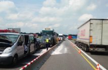 Karambol na autostradzie A4. Zderzyło się 6 pojazdów