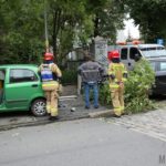 Wypadek na skrzyżowaniu w centrum Opola. Jedna osoba została poszkodowana
