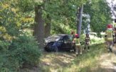 Groźny wypadek w Chróścinie. Dwie osoby poszkodowane