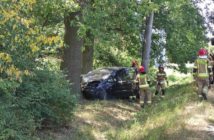 Groźny wypadek w Chróścinie. Dwie osoby poszkodowane