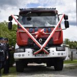 OSP Domaradz w 110 jubileusz oficjalnie przyjął nowy wóz straży pożarnej do jednostki