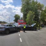 W Dobrzeniu Wielkim zderzyły się dwa samochody