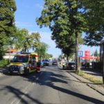 Opole. Motorowerzystka zabrana do szpitala po wypadku