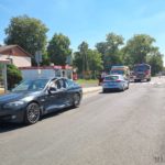 Wypadek w Osowcu. Dwie osoby poszkodowane