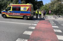 Kierujący bmw potracił rowerzystę i uciekł z miejsca wypadku