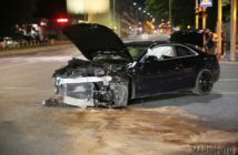 BMW i audi zderzyły się na skrzyżowaniu w centrum Opola