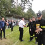 Strażacy z gminy Dobrzeń Wielki zmierzyli się w licznych konkurencjach na tegorocznych gminnych zawodach sportowo-pożarniczych
