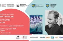 Opolski Festiwal Gór. Max Cegielskim spotka się z czytelnikami w namiocie WBP