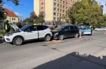 Dwa samochody zderzyły się w centrum Opola