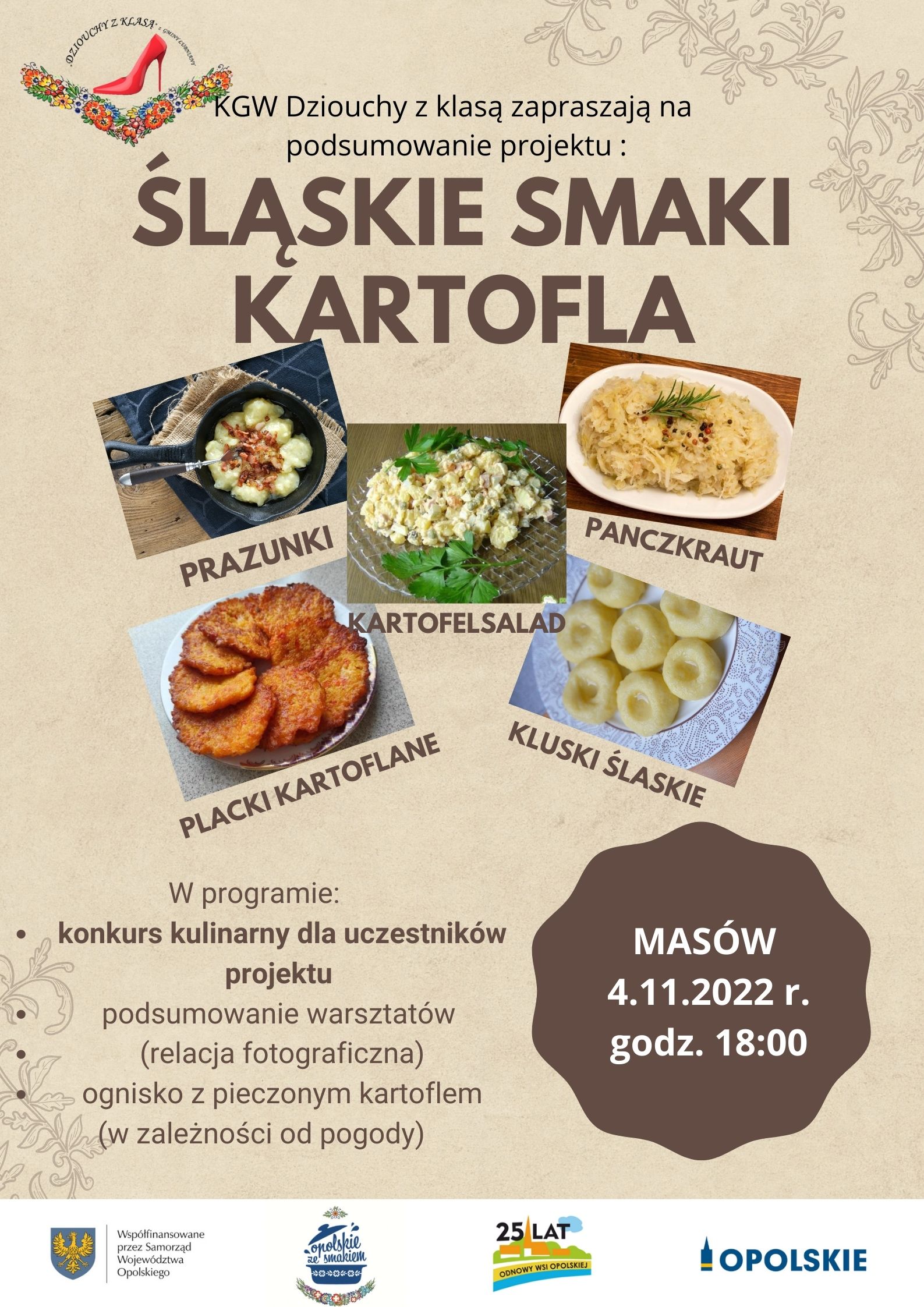 &#8222;Śląskie smaki kartofla&#8221; podsumowanie projektu i konkurs kulinarny
