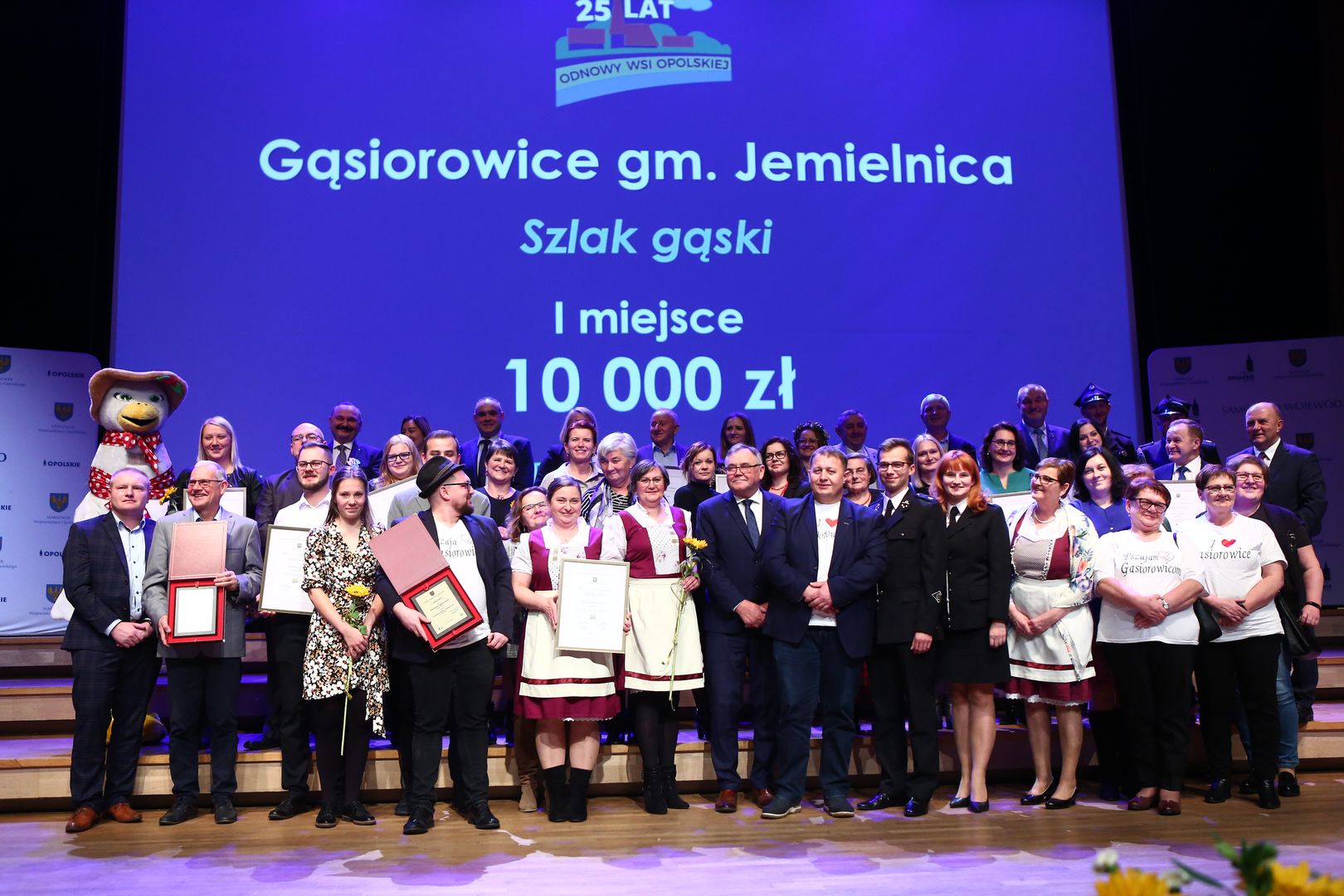 Kurznie i Gąsiorowice triumfatorami konkursu Piękna Wieś Opolska 2022