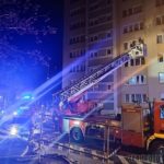 Pożar mieszkania na ul. Chabrów w Opolu