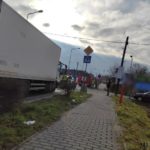 Kolizja na ul. Prószkowskiej, zderzyły się trzy samochody