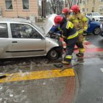 Na skrzyżowaniu Oleskiej i Zajączka w Opolu zderzyły się dwa samochody